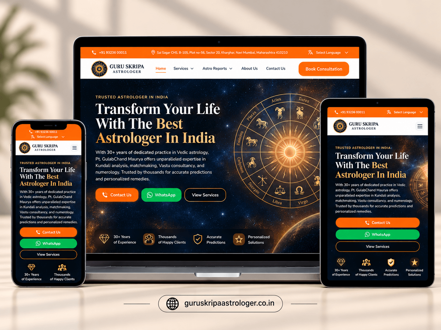 guruskripaastrologer.co.in preview
