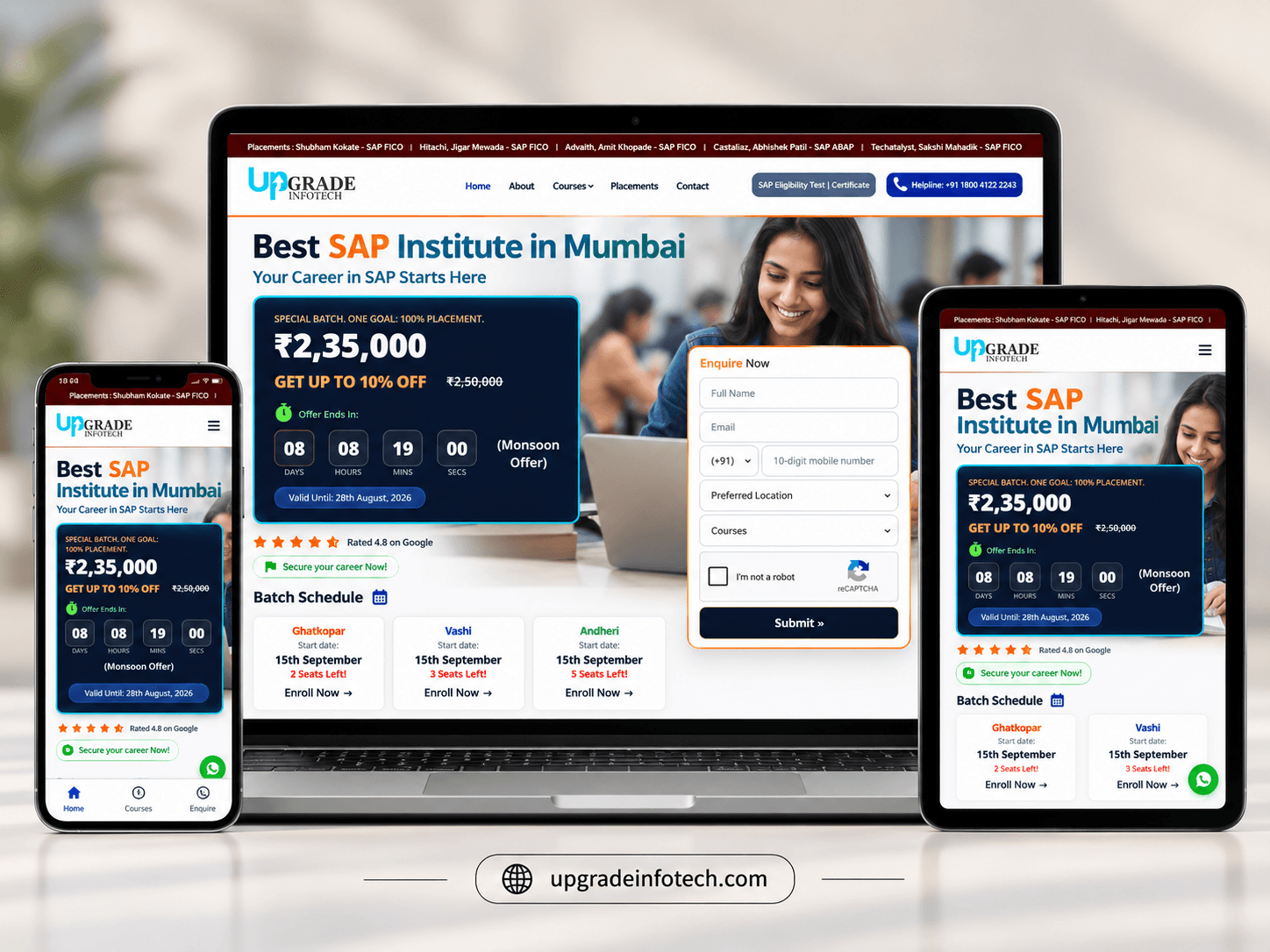 upgradeinfotech.com preview